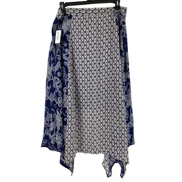 Roz & Ali Women's Long Shear Skirt - Picture 2 of 7